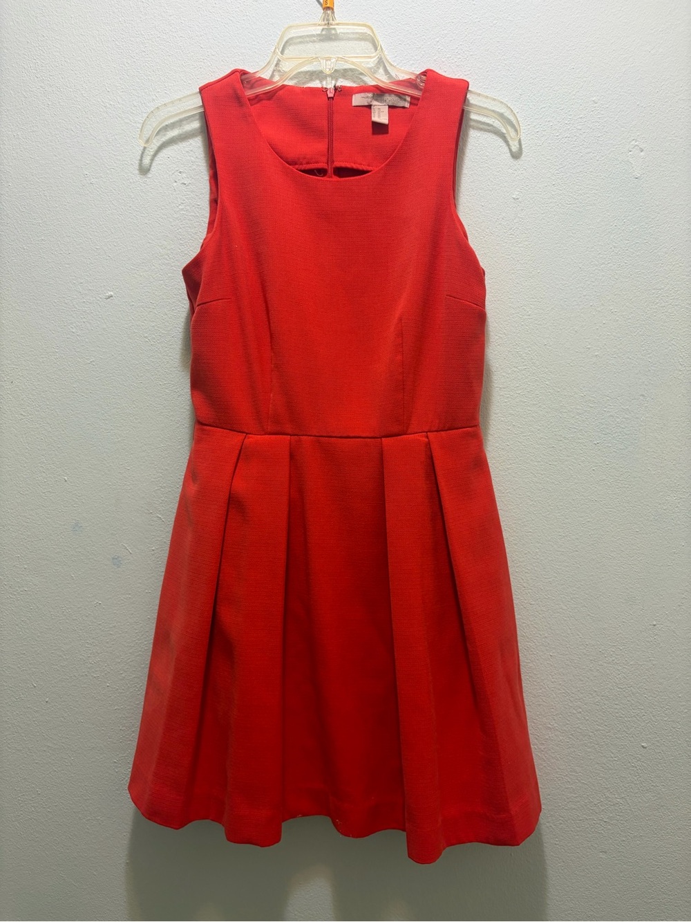 Forever 21 Red Sleeveless Fit & Flare Dress